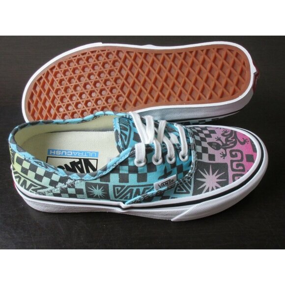 COPY - Vans Women's Authentic Sf Tribal Checkerboard True White Canvas shoes Si… - Picture 3 of 5